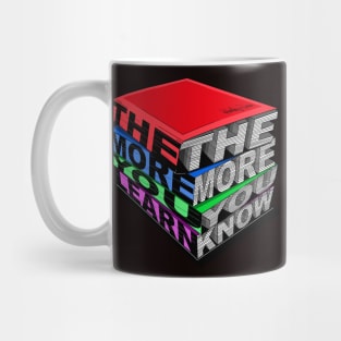 The More You Learn The More You Know Mug